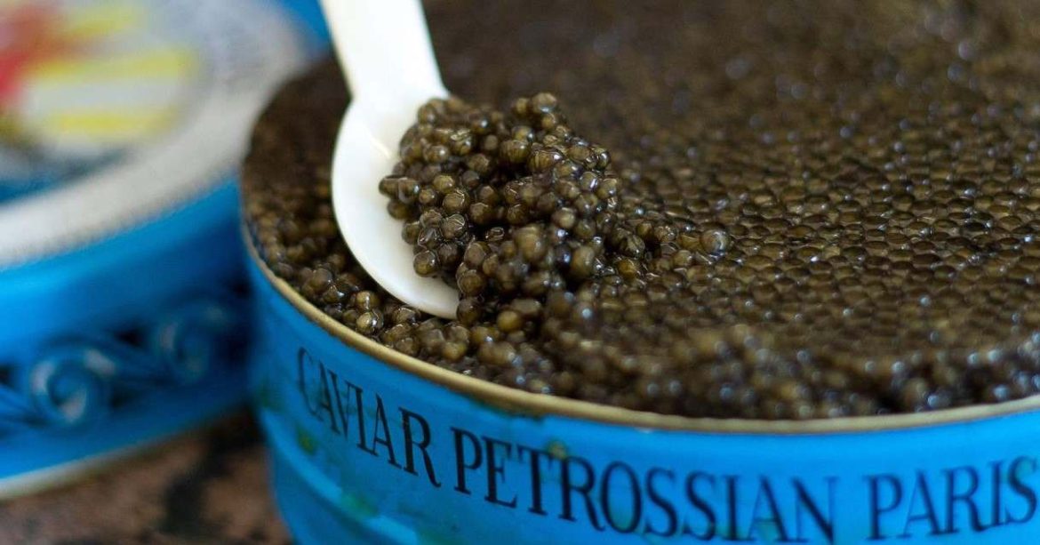 The price of beluga Petrossian caviar from production to consumption