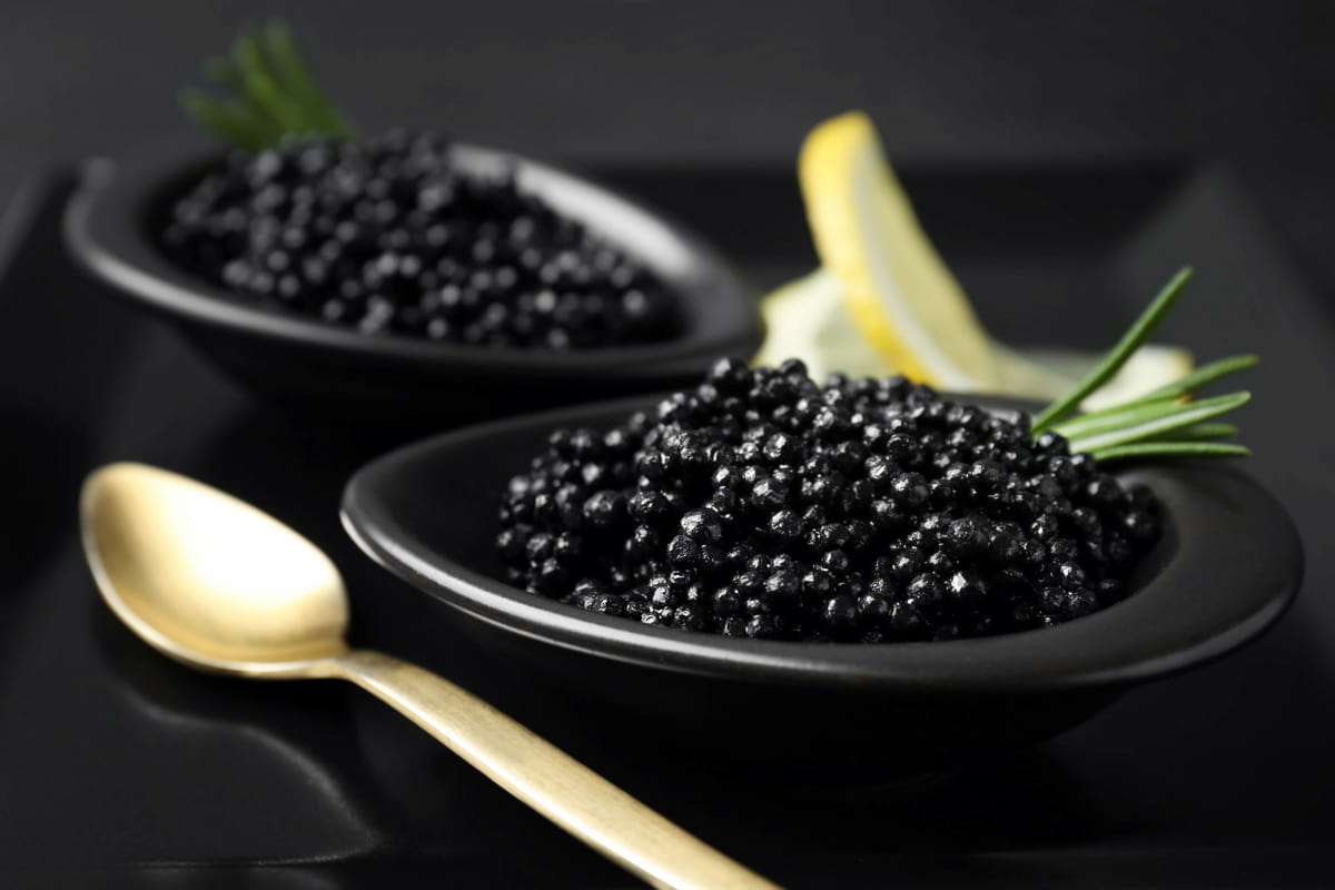  Russian Beluga Caviar; Buttery Salty Fishy Flavor B12 B6 A E Iron Magnesium Nutrition 