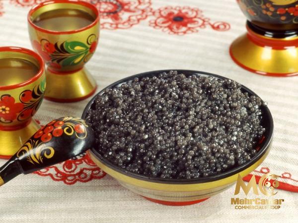 Almas caviar Iran purchase price + preparation method