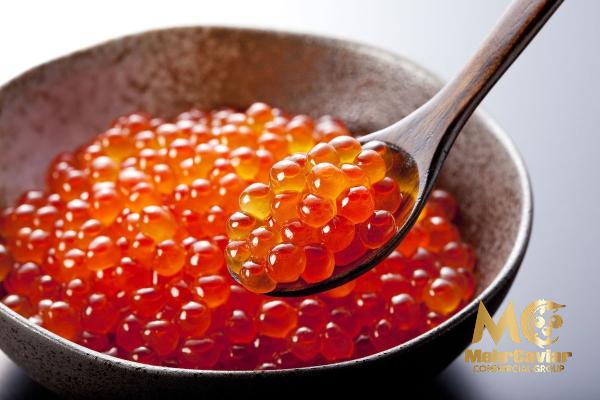 Chum red caviar purchase price + photo